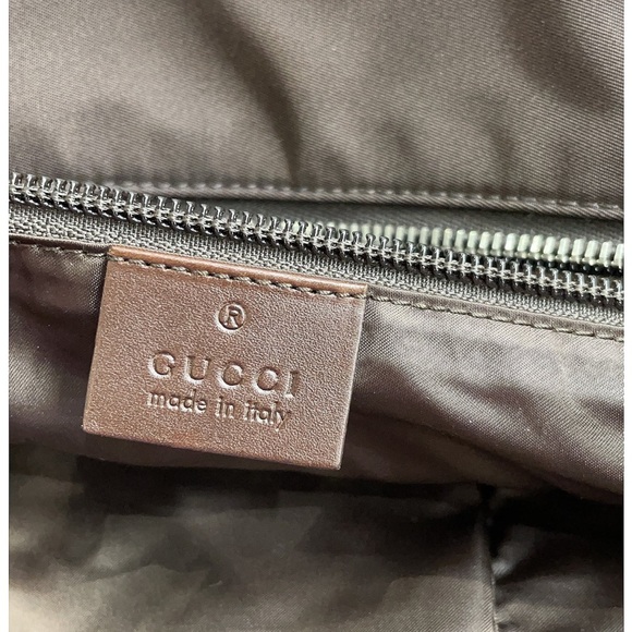 Gucci one size tote 💯 canvas. Authentic Gucci FINAL PRICE - Picture 4 of 12